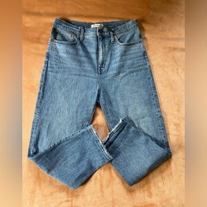 Madewell Size 29 Classic Straight Jean
